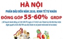 Hà Nội phấn đấu đến năm 2030 kinh tế tư nhân đóng góp 55 - 60% GRDP