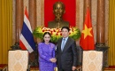 Chủ tịch nước Lương Cường tiếp Thủ tướng Thái Lan
