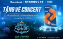 Mở thẻ Sacombank Visa, nhận ngay vé tham dự Siren Calling