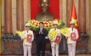 Thăng cấp bậc hàm Thượng tướng đối với 3 Thứ trưởng Bộ Công an