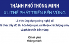 Thành phố thông minh - Xu thế phát triển bền vững