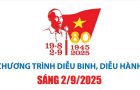 Chương trình diễu binh, diễu hành sáng ngày 2/9/2025