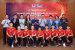 Vinamilk trao thưởng cho Tuyển bóng đá nữ Quốc gia vô địch Đông Nam Á 2019