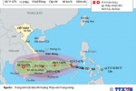 [Infographic] Đường đi của cơn bão số 12 (Damrey) trên Biển Đông