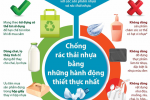 [Infographic] Chống rác thải nhựa bằng những hành động thiết thực nhất