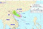 Dự báo thời tiết hôm nay 3/7: Bão số 2 tiến vào Biển Đông, hướng di chuyển về Quảng Ninh, Hải Phòng