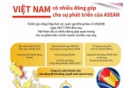 [Infographic] Việt Nam có nhiều đóng góp cho sự phát triển của ASEAN