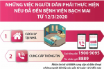 [Infographic] Dịch COVID-19: Những việc người dân phải thực hiện nếu đã đến Bệnh viện Bạch Mai từ 12/3