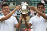 Tay vợt Lý Hoàng Nam vô địch đôi giải trẻ Wimbledon 2015