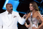 Hoa hậu Colombia từ chối nói chuyện với MC Miss Universe