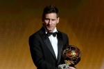 Messi lần thứ 5 giành Quả bóng vàng FIFA 2015