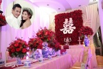 Tiệc cưới Lương Thế Thành - Thúy Diễm trang trí với 10.000 bông hồng