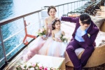 Ảnh gia đình Minh Tiệp kỷ niệm 5 năm ngày cưới tuyệt đẹp ở Hạ Long