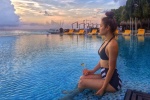 Phương Trinh Jolie nóng bỏng với bikini ở Maldives