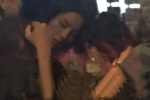 Hoa hậu Kỳ Duyên lại bị rò rỉ ảnh say xỉn tại bar
