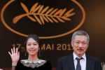 Sao phim 19+ Hàn Quốc sánh vai người tình hơn 22 tuổi ở Cannes