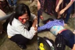 2 phụ nữ bị đánh bầm dập vì nghi bắt cóc trẻ em