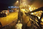 Vụ sập cầu ở Sài Gòn: Tạm giữ tài xế xe tải để điều tra