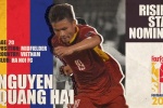 Quang Hải được báo quốc tế đề cử là Cầu thủ trẻ hay nhất Đông Nam Á