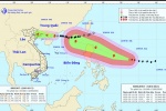 Siêu bão Mangkhut giật trên cấp 17, tăng tốc tiến vào biển Đông