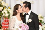 Nhạc sĩ Dương Khắc Linh liên tục hôn vợ Sara Lưu trong lễ vu quy