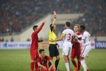 Cựu trọng tài FIFA phân tích tình huống hậu vệ UAE nhận thẻ đỏ