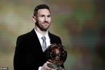 Lionel Messi lần thứ 6 giành Quả bóng vàng