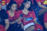 Cô gái gây “bão” mạng khi xuất hiện trên khán đài trận U23 Việt Nam - Jordan