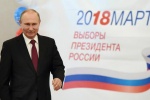 Ông Vladimir Putin đã giành chiến thắng cuộc bầu cử Tổng thống Nga năm 2018 với hơn 76% số phiếu bầu