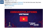 FIFA chúc mừng Việt Nam lần đầu dự U20 World Cup