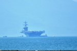 Hình ảnh tàu sân bay Hải quân Hoa Kỳ cập cảng Tiên Sa, Đà Nẵng