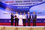 Cuộc thi khởi nghiệp Vietnam - Korea Grow Together BC 2019 tìm ra những người chiến thắng