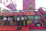 Trường Hải bàn giao 12 xe bus 2 tầng làm city tour tại Đà Nẵng 