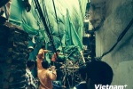 Hà Nội: Giàn giáo công trình nhà cao tầng đổ sập vào nhà dân