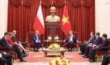 Tổng Bí thư, Chủ tịch nước Tô Lâm tiếp Thủ tướng Ba Lan Donald Tusk