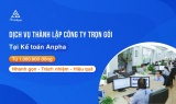 Kế toán Anpha: Đơn vị cấp dịch vụ thành lập công ty trọn gói uy tín trên toàn quốc