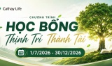 Cathay Life Việt Nam trao tặng học bổng tại các trường đại học ở TP. Hồ Chí Minh