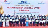 Vinh danh 100 doanh nghiệp văn hóa, uy tín năm 2026