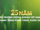 [Video] 25 năm Thị trường chứng khoán Việt Nam: Hành trình vững vàng vươn xa 