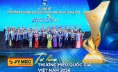 Sơn JYMEC có 34 sản phẩm đạt Thương hiệu Quốc gia Việt Nam năm 2026