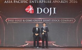DOJI tiếp tục được vinh danh Doanh nghiệp xuất sắc châu Á tại APEA 2026