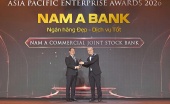 Nam A Bank được vinh danh tại giải thưởng APEA 2026