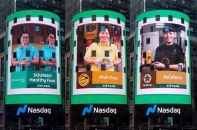 Loạt thương hiệu quán ăn, nhà hàng nhỏ Việt Nam được quảng bá trên tòa nhà Nasdaq
