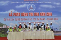 VEC quyết thông xe 65 km đầu tiên cao tốc Đà Nẵng - Quảng Ngãi trong năm 2016