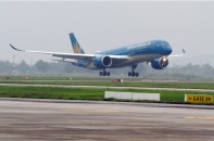 Vietnam Airlines đón nhận máy bay Airbus A350 thứ 5