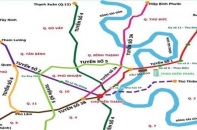 Tp.HCM đề nghị xem xét thông qua chủ trương đầu tư Dự án metro số 5 trị giá 41.607 tỷ đồng.