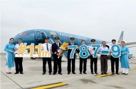 Vietnam Airlines đón nhận máy bay Boeing 787-9Dreamliner thứ 11