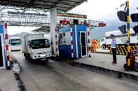 Bùng phát việc lái xe dùng tiền mệnh giá thấp qua trạm thu giá dịch vụ Ninh An, Khánh Hòa