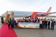 Vietjet nhận chiếc máy bay Airbus 321neo đầu tiên, sức chứa 230 hành khách