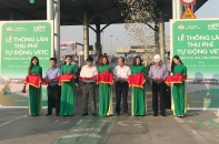 Thông làn thu phí BOT không dừng đầu tiên ở khu vực phía Nam